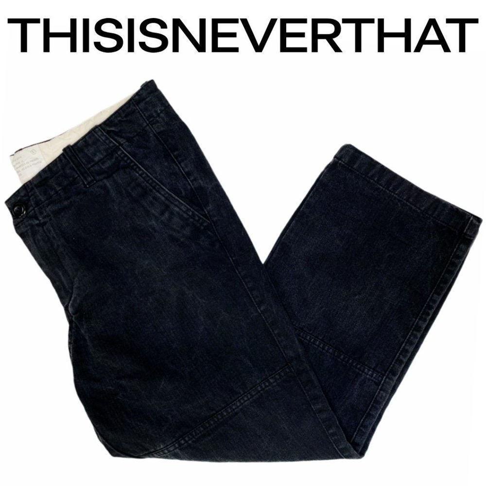 thisisneverthat 2014 NAVY/STUDY Denim Chino Pants